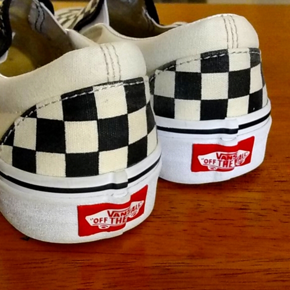 Classic Vans Black & White Checkerboard Sneaker - Picture 4 of 8